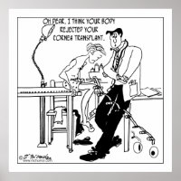 Retirada del trasplante de córnea