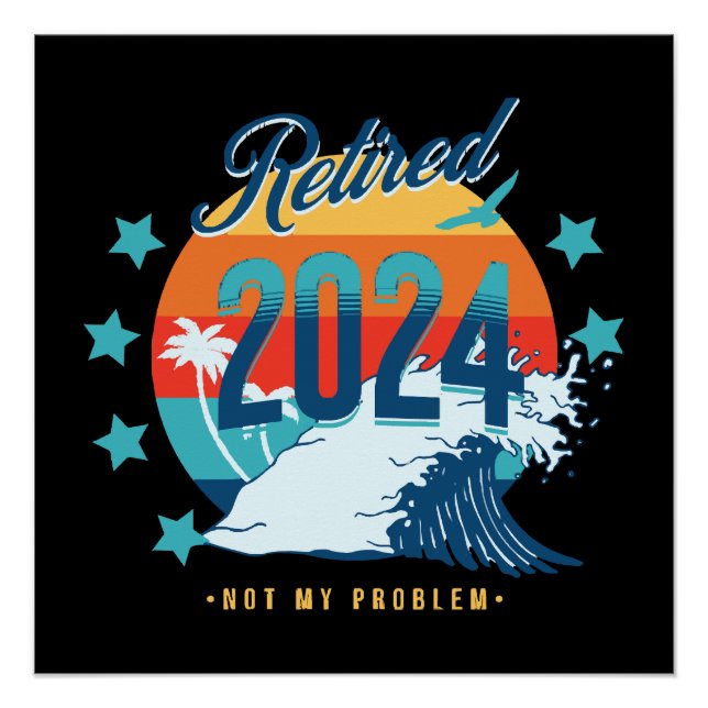 Póster Retirado Oficialmente 2024 (Anverso)