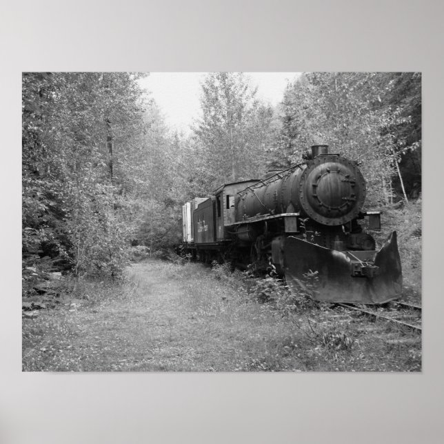 Póster Retired Steam Train (Frente)