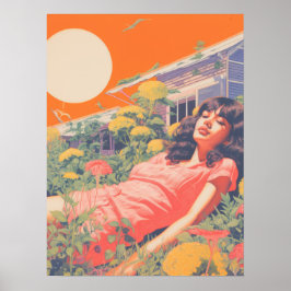 Póster Retiro tranquilo