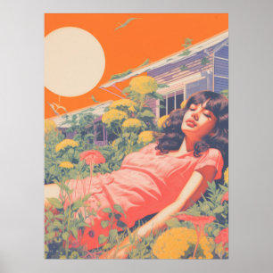 Póster Retiro tranquilo