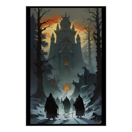 Póster Retiros de Invierno