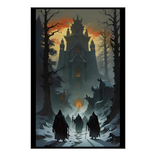 Póster Retiros de Invierno