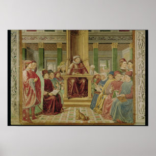 Póster Retórico de la lectura de St Augustine
