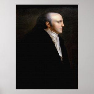 Póster Retrato AARON BURR de John Vanderlyn