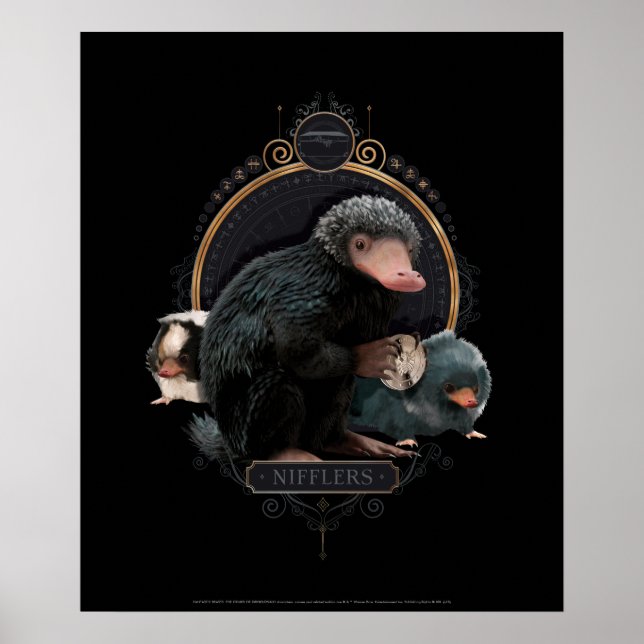 Póster Retrato Art Nouveau de NIFFLER™s (Frente)