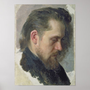 Póster Retrato autor del Nikolay Pomyalovsky, 1860