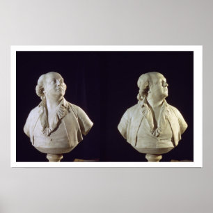 Póster Retrato busto de Giuseppe Balsamo (1743-95), calle