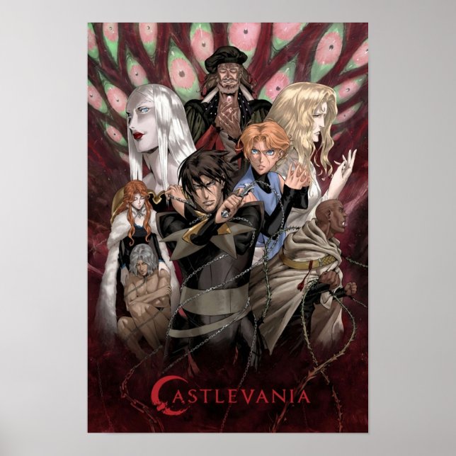 Póster retrato castlevania (Frente)