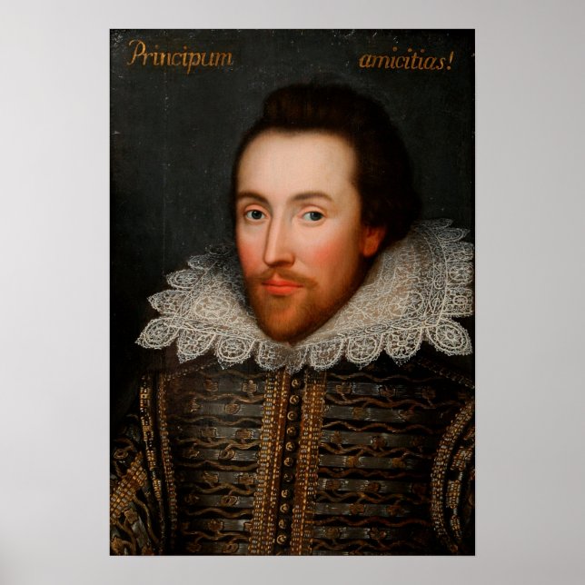 Póster Retrato Cobbe William Shakespeare (Frente)