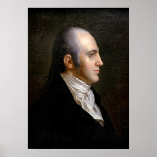 Póster Retrato de Aaron Burr