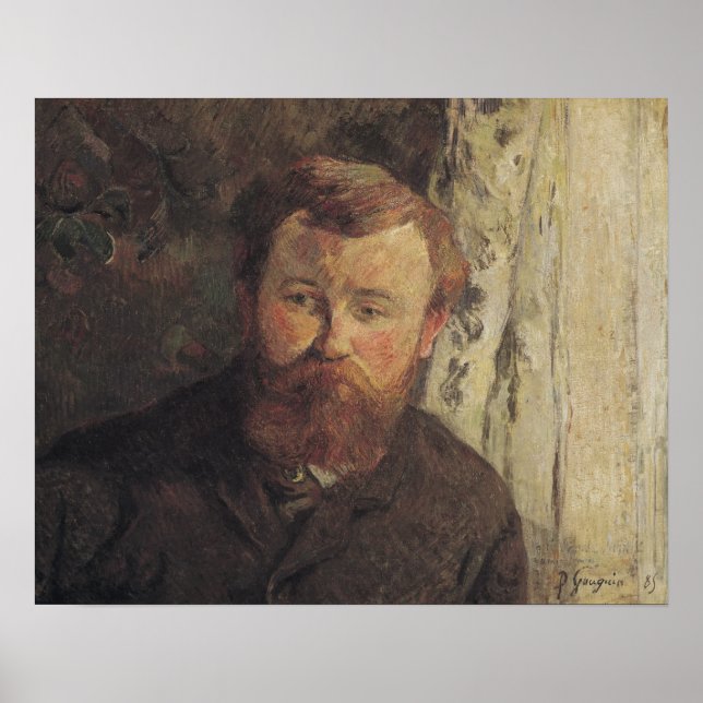 Póster Retrato de Achille Granchi Taylor, 1885 (Frente)