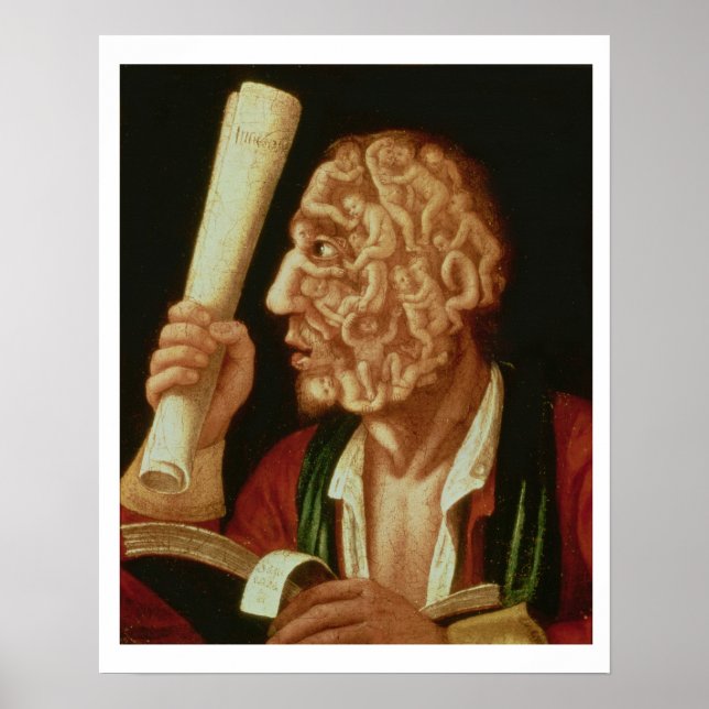 Póster Retrato de Adán (petróleo) (Frente)