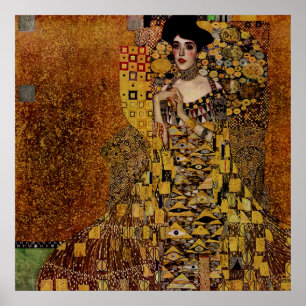 Póster Retrato de Adela Bloch-Bauer I