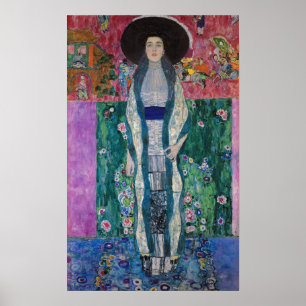 Póster Retrato de Adele Bloch Bauer, Gustav Klimt