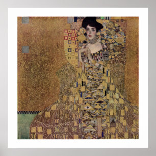 Póster Retrato de Adele Bloch-Bauer I
