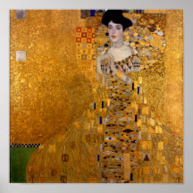 Retrato de Adele Bloch-Bauer I por Gustav Klimt
