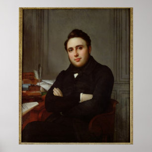 Póster Retrato de Alexandre Auguste Ledru-Rollin