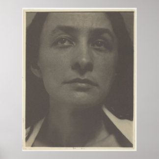 Póster Retrato de Alfred Stieglitz Georgia O’Keeffe
