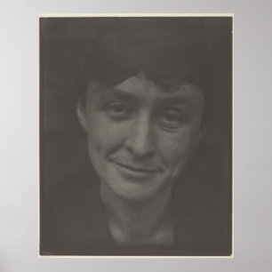 Póster Retrato de Alfred Stieglitz Georgia O’Keeffe