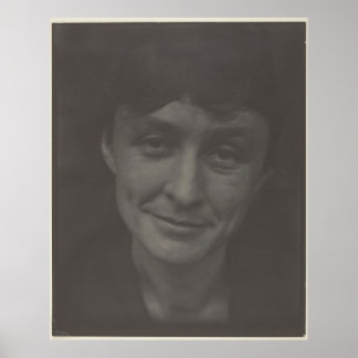Póster Retrato de Alfred Stieglitz Georgia O’Keeffe