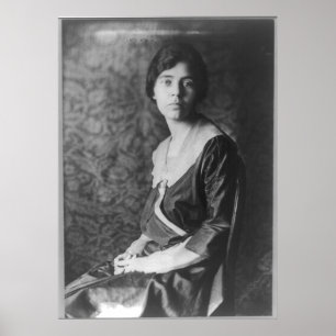 Póster Retrato de Alicia Pablo