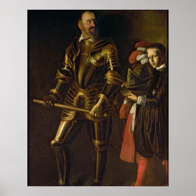 Póster Retrato de Alof de Wignacourt, Gran Maestro de (Frente)