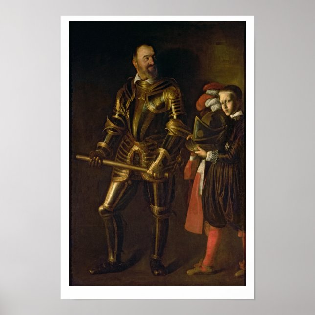 Póster Retrato de Alof de Wignacourt, Gran Maestro de (Frente)