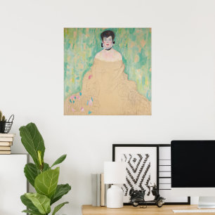 Póster Retrato de Amalie Zuckerkandl por Gustav Klimt