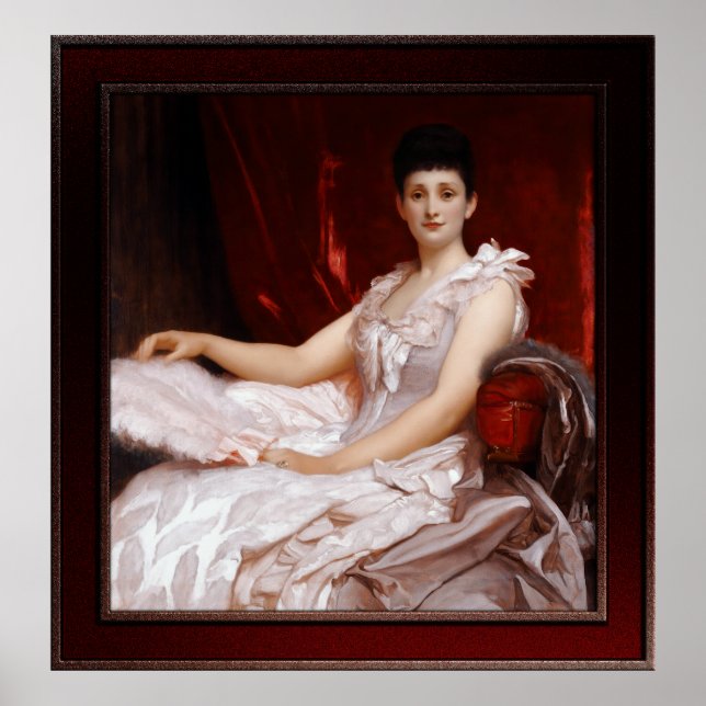 Póster Retrato De Amy Augusta, Lady Coleridge (Frente)