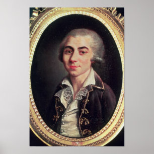 Póster Retrato de Andre Chenier