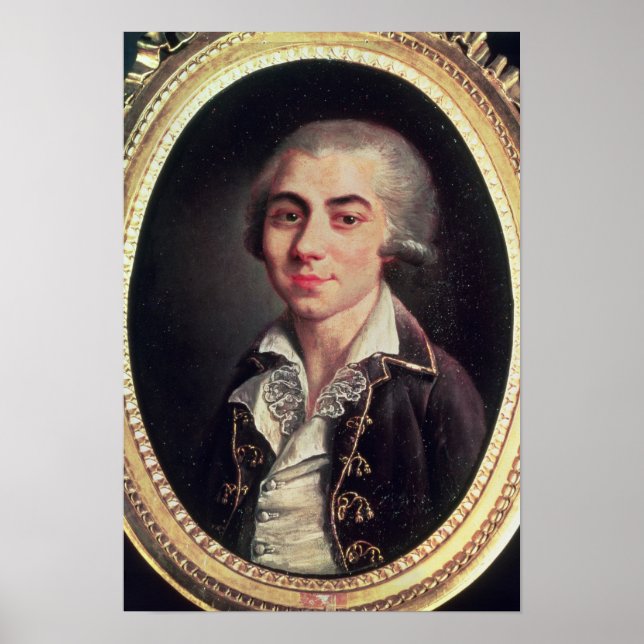 Póster Retrato de Andre Chenier (Frente)