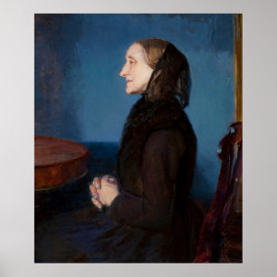 Póster Retrato de Ane Hedvig Brøndum