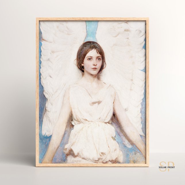 Póster Retrato de Angel Painting Abbott Handerson Thayer (Subido por el creador)