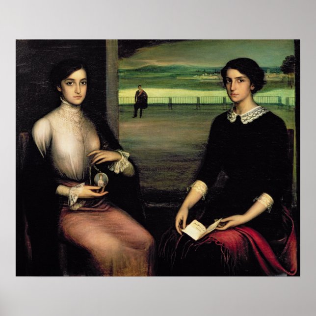 Póster Retrato de Ángeles y Fuensanta (Frente)