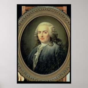 Póster Retrato de Anne-Roberto-Jacques Turgot 1726