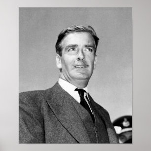 Póster Retrato de Anthony Eden - Conferencia de Potsdam 1