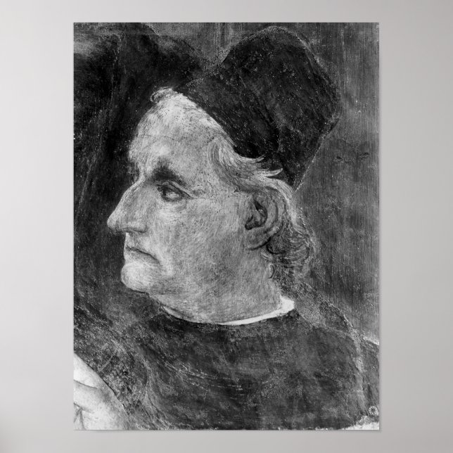 Póster Retrato de Antonio Pollaiuolo (Frente)