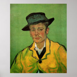 Póster Retrato de Armand Roulin por Vincent van Gogh