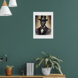Póster Retrato de Baron Samedi