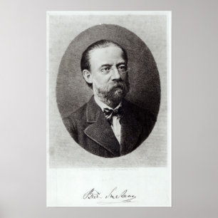 Póster Retrato de Bedrich Smetana