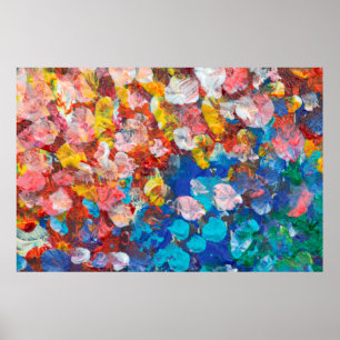 Póster retrato de bulldog inglés artífice intelectual, gr