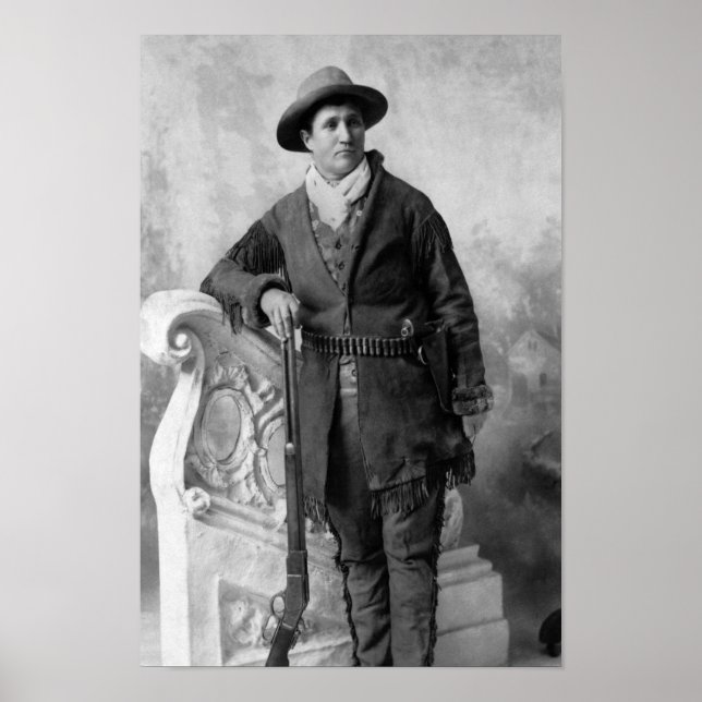 Póster Retrato de Calamity Jane - Circa 1895 (Frente)
