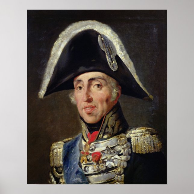 Póster Retrato de Carlos X (Frente)