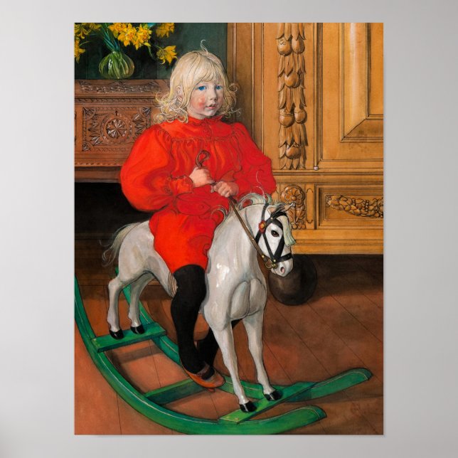 Póster Retrato de Casimir Laurin, Murre por Carl Larsson (Frente)