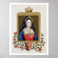 Retrato de Catherine de Aragón (1485-1536) 1a Qu