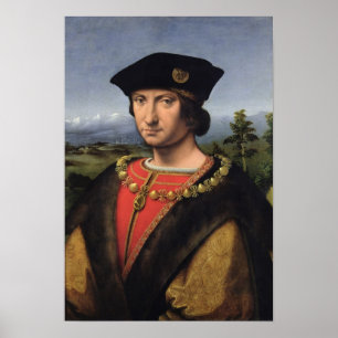 Póster Retrato de Charles d'Amboise Marshal de Francia
