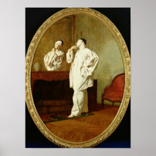 Póster Retrato de Charles Deburau