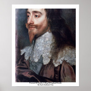 Póster Retrato De Charles I, Rey De Inglaterra Detalles