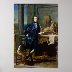 Póster Retrato de Charles John Crowle de Crowle